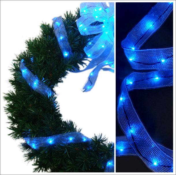 Starlite Creations 9Ft LED Ribbon Lights, 54 Lights, Blue at Kmart.com