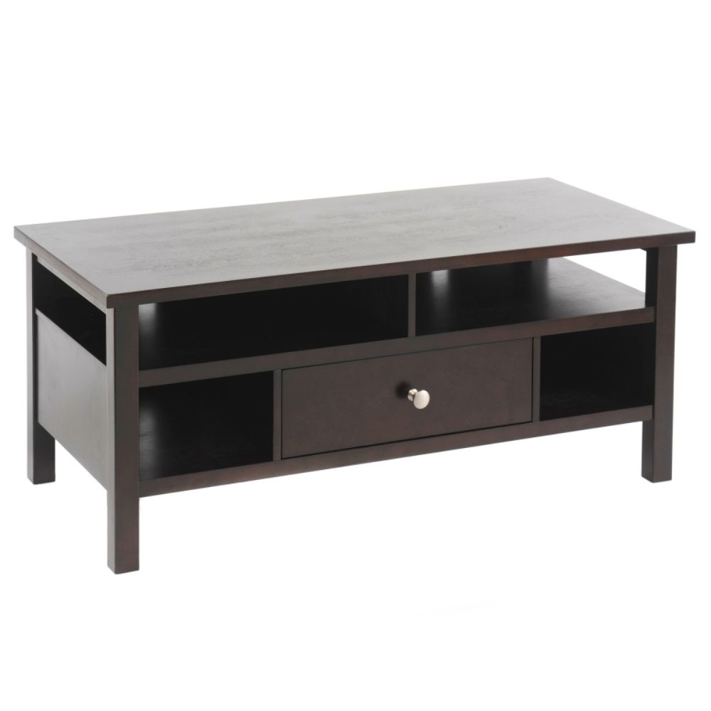 Bay Shore Collection Flat Screen/Tube TV Stand with Drawer - Espresso at Kmart.com