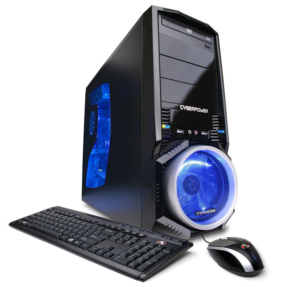 Cyber Power Gamer Xtreme GXI107 Intel Core i3 530 4GB 1TB HDD WIN7 Desktop PC desktop computer