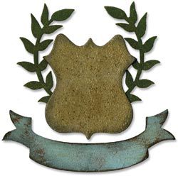 Sizzix Bigz BIGkick/Big Shot Die By Tim Holtz-Regal Crest