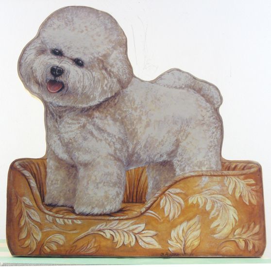 Stupell Industries Bichon Frise Doorstop