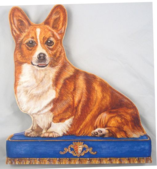 Corgi Doorstop