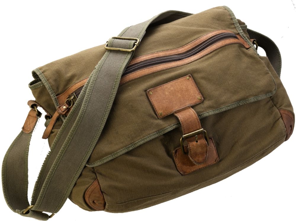 Excelled Canvas Messenger Bag at Sears.com