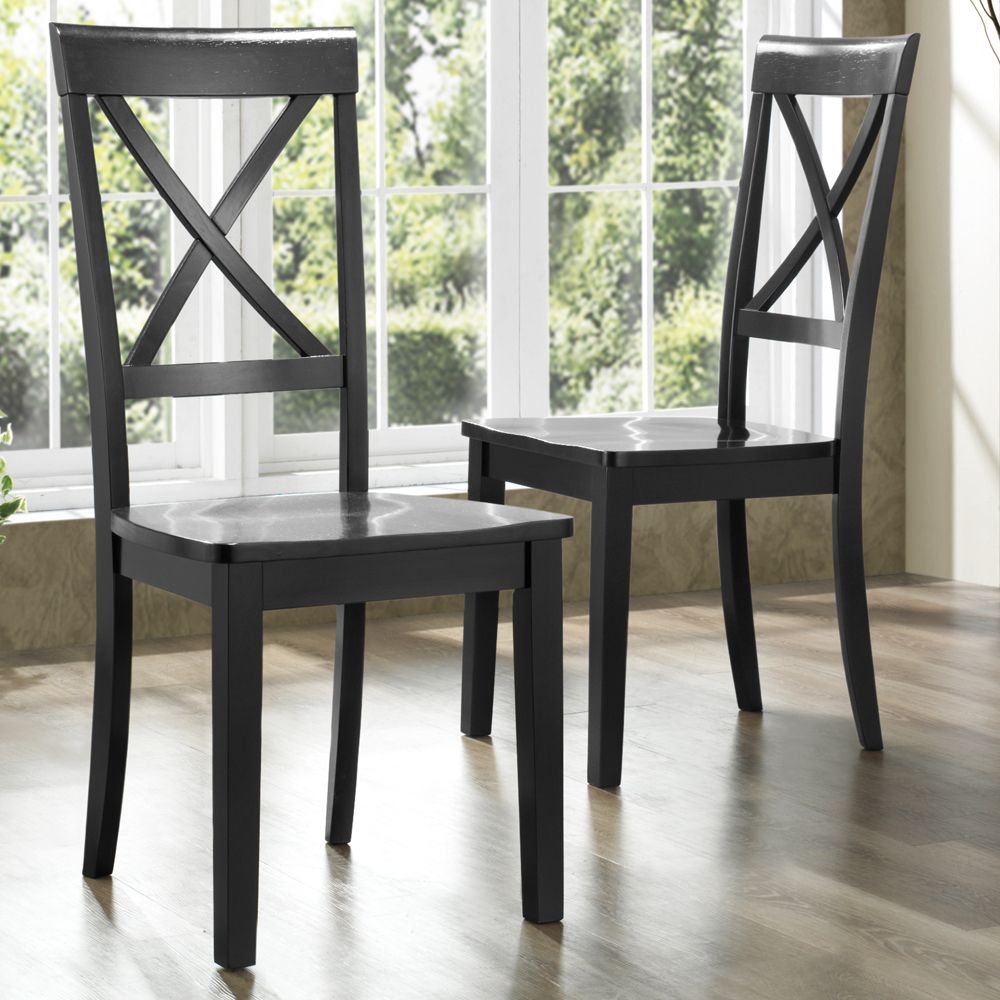 Oxford Creek Antique Black 18-inch Chairs (set of 2) at Sears.com