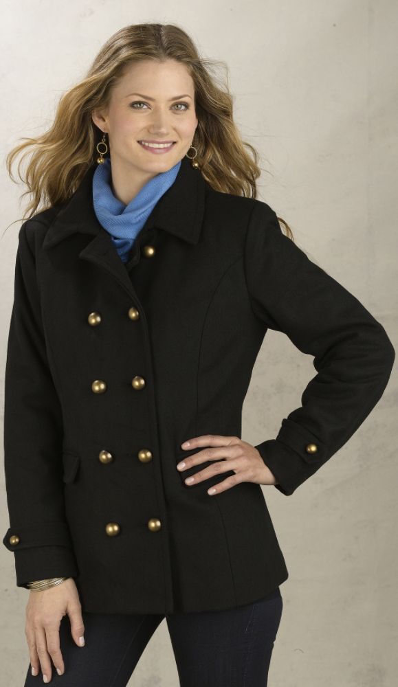 Excelled Ladies DB Wool Coat at Kmart.com