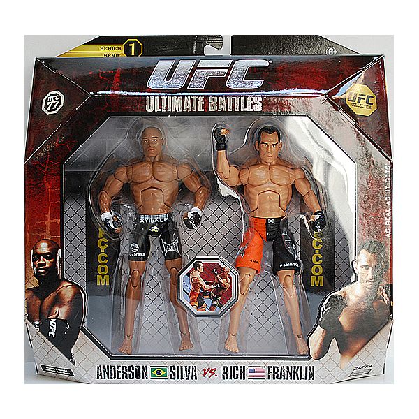 Anderson Silva & Rich Franklin - Ufc Deluxe 2-packs 1 Mma Action UFC2P1-03