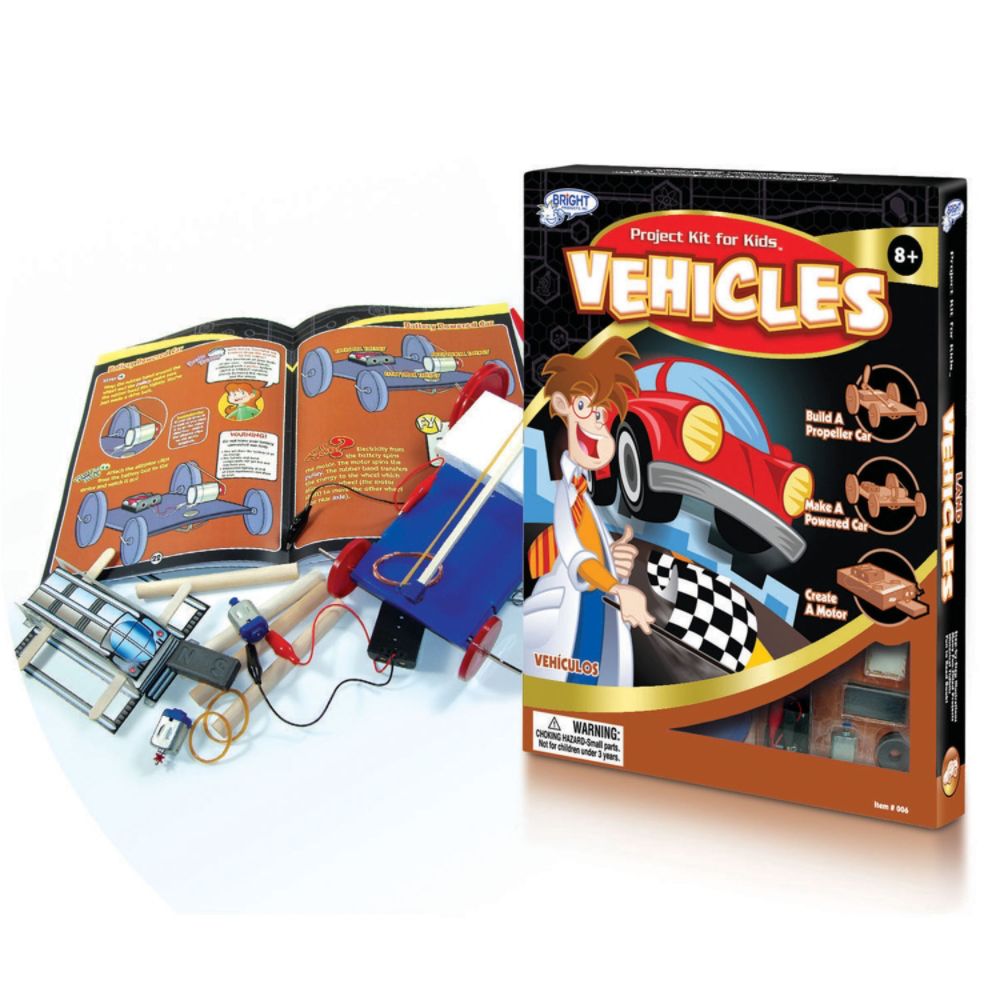 Bright Products Land Vehicles Kids Project Kit at Kmart.com