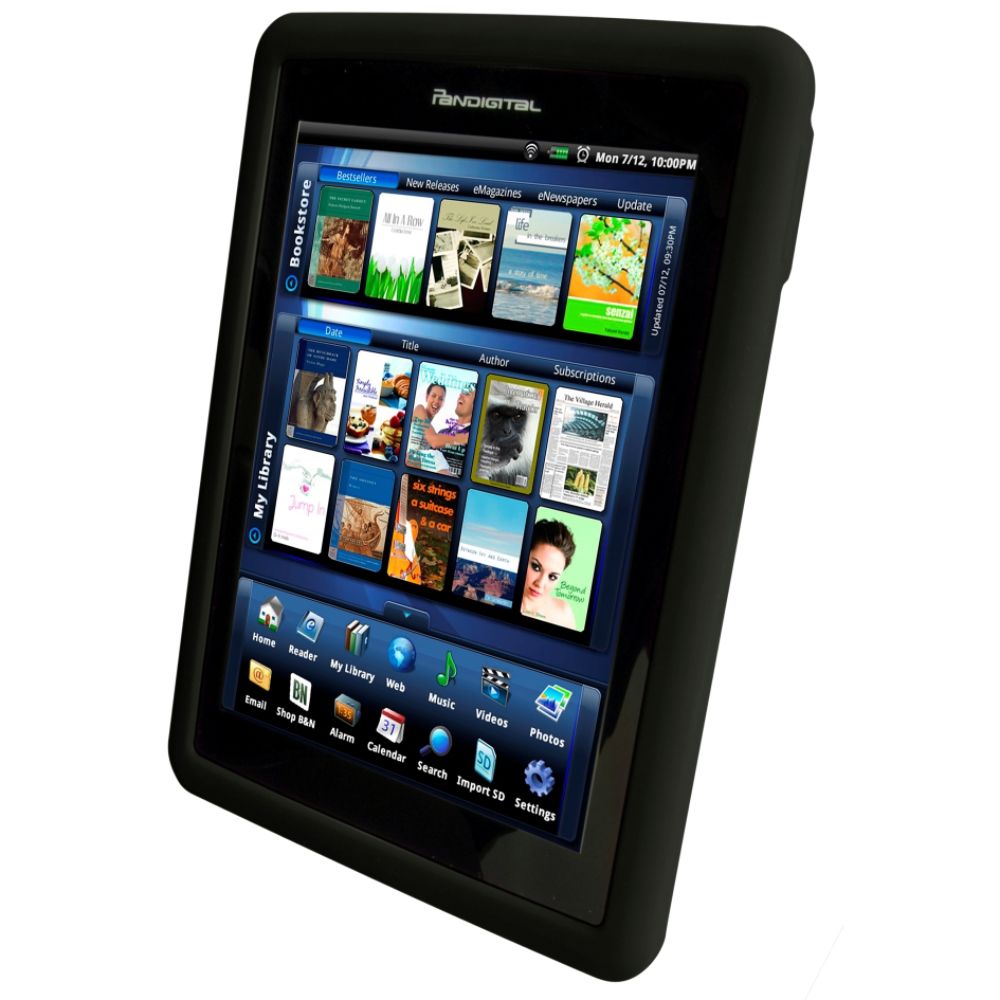 Reviews Ereaders on Pandigital Black Silicone Skin For 7 34 Ereader A  5 0 1 Review
