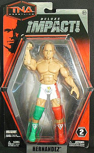 Hernandez - TNA Deluxe Impact 2 Toy Wrestling Action Figure