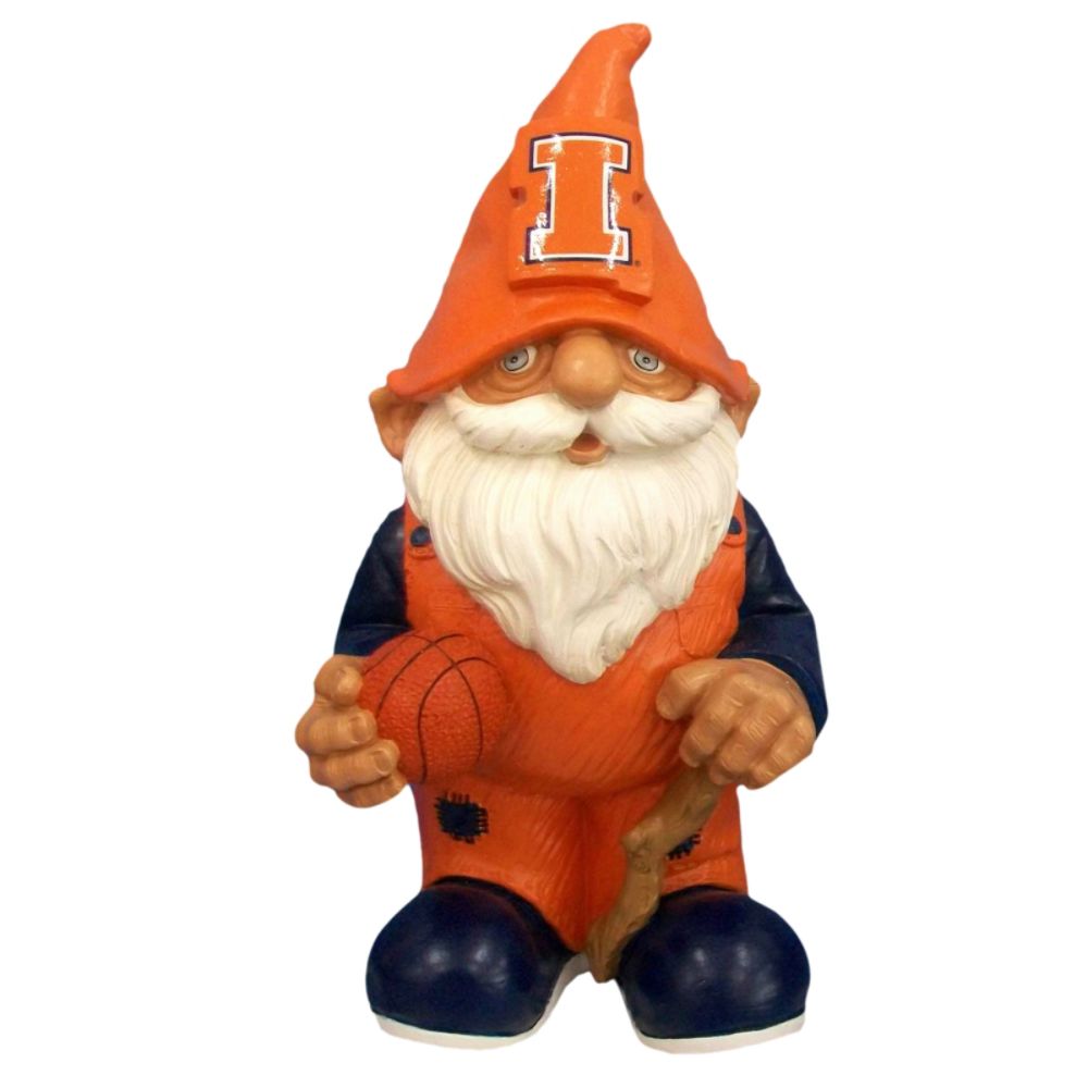 Forever Collectibles Illinois Illini NCAA 8-inch Gnome