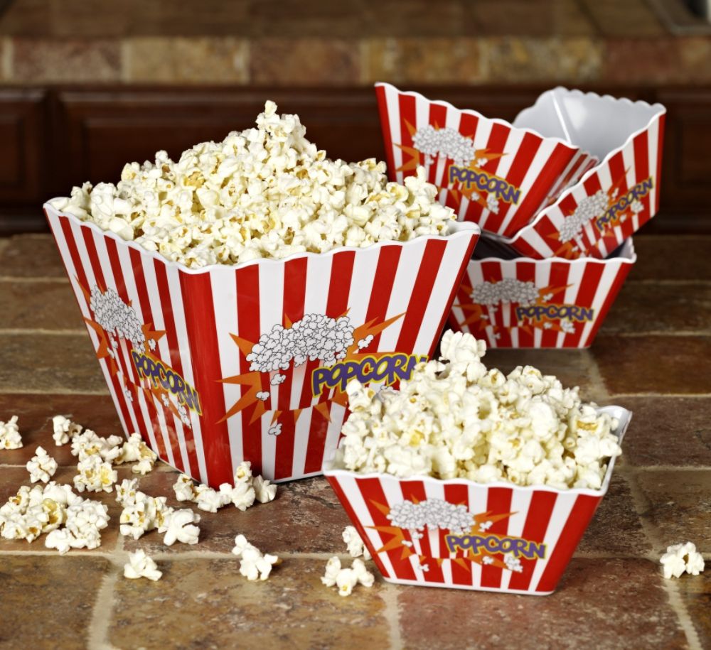 Everybody Loves 5PC PURE MELAMINE POPCORN SET