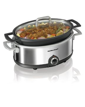 Hamilton Beach&174; Premiere Cookware 5 1/2 Quart Slow Cooker
