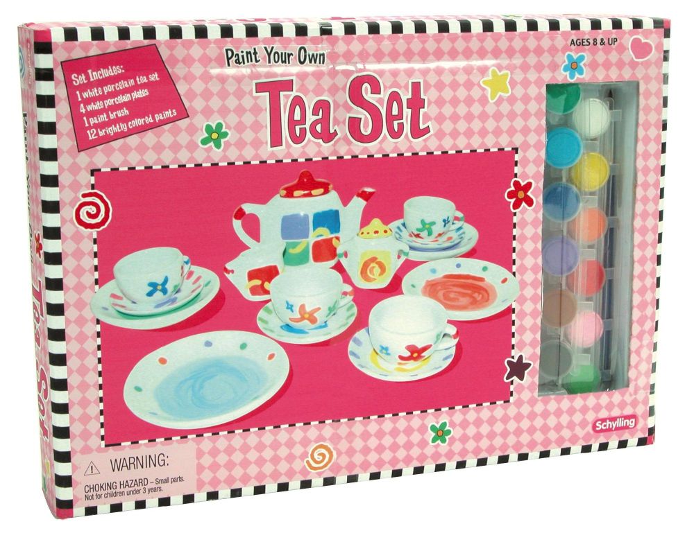 Paint Your Own Tea Set at Kmart.com