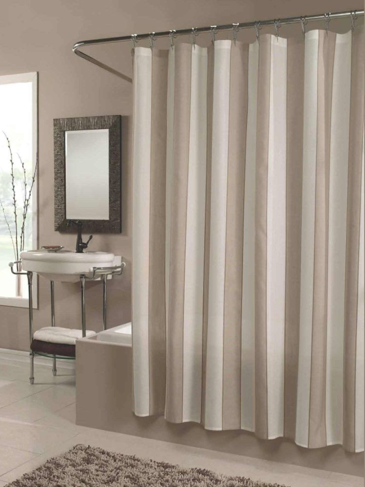 Baltic Linen ELYSEE NATURAL SHOWER CURTAIN