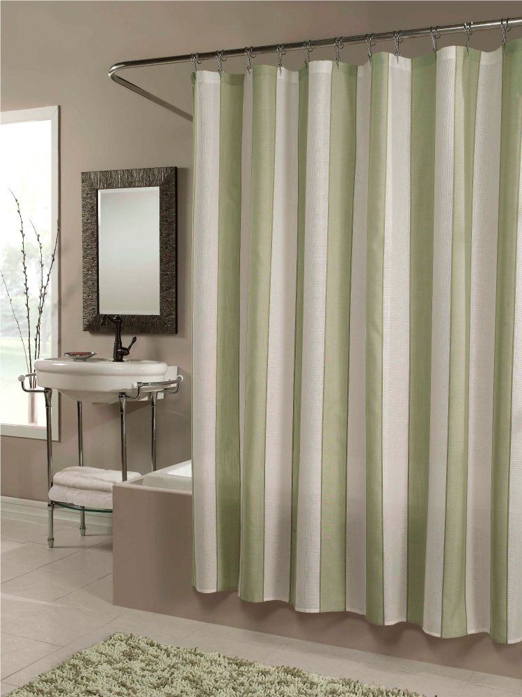 Baltic Linen ELYSEE  SAGE SHOWER CURTAIN at Sears.com