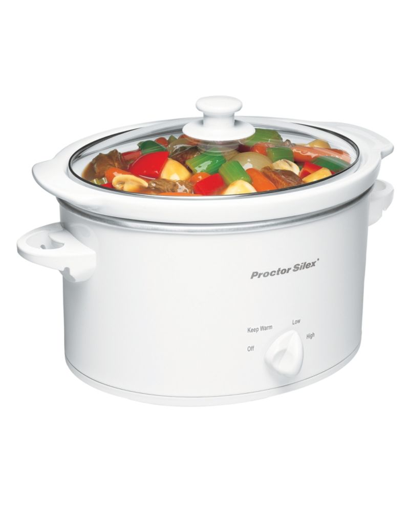 Proctor Silex 3 Quart Oval Slow Cooker