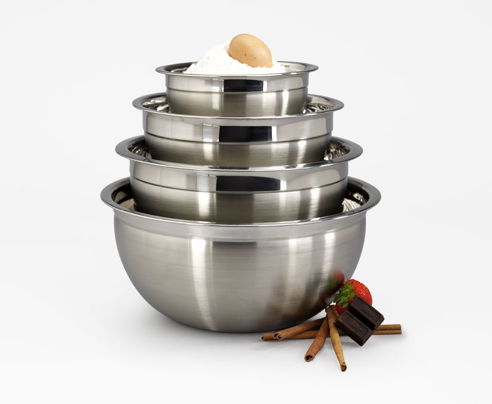 Basic Essentials 4-Piece Professional Prep Bowls