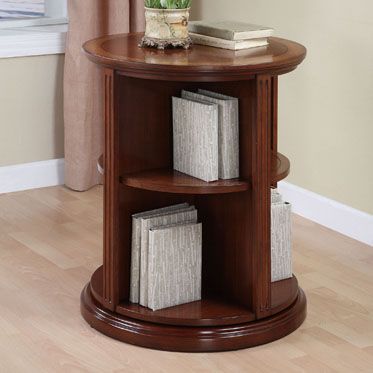 L Powell Masterpiece Rotating Book Shelf