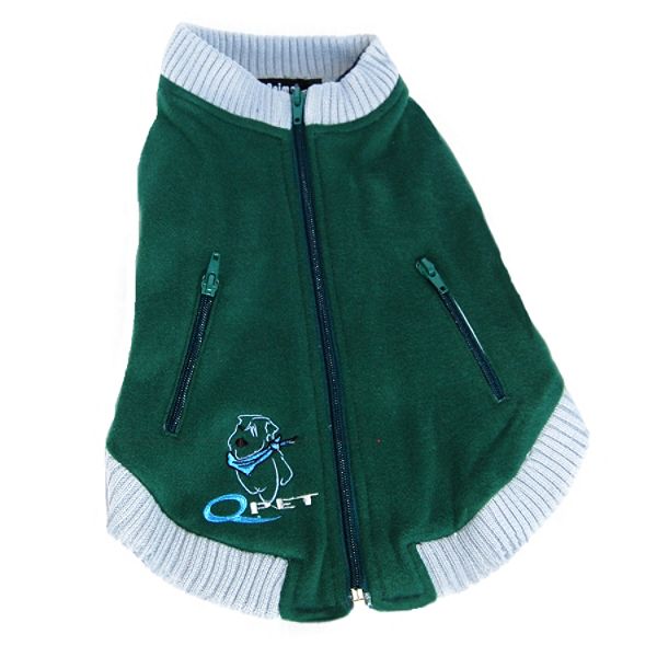Anima Zip-up Wool Sweatshirt - Green - Xsmall AN10302G-XS