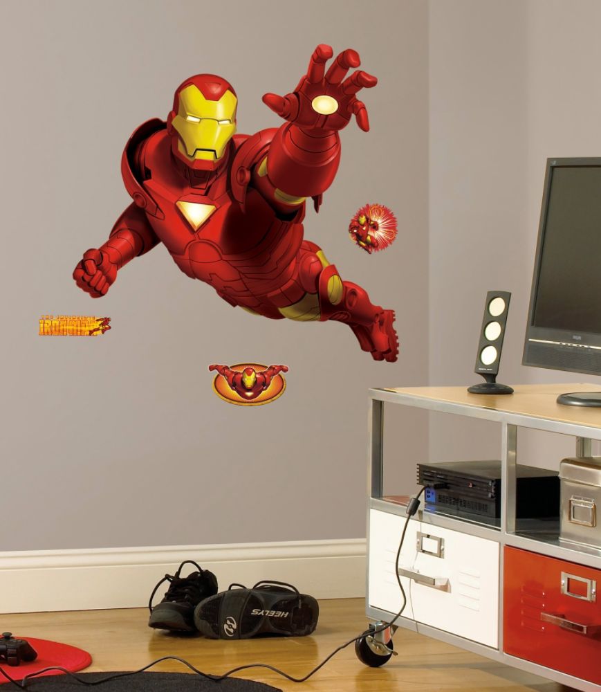 RoomMates IronMan Peel & Stick Giant Wall Decal