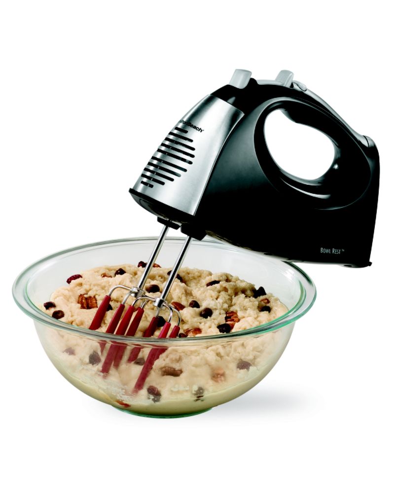 Hamilton Beach SoftScrape 6 Speed Hand Mixer with Case