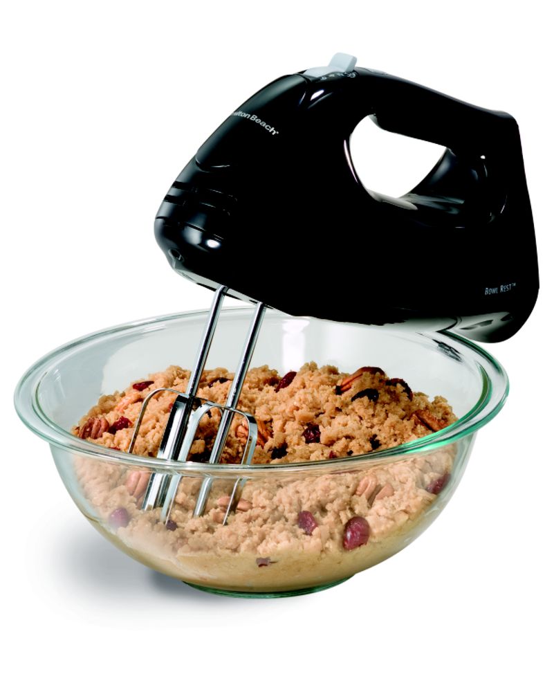 Hamilton Beach 6 Speed Hand Mixer with Snap-On Case