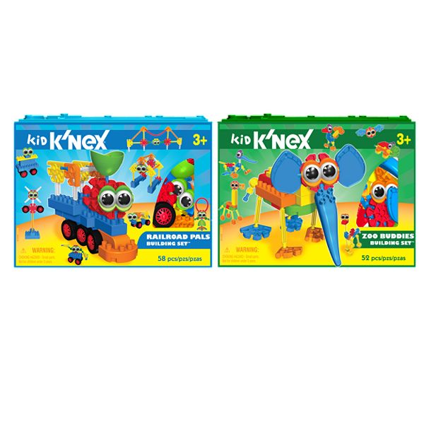 Knex Railroad Pals  Zoo Buddies Bundle Building Set Best Price