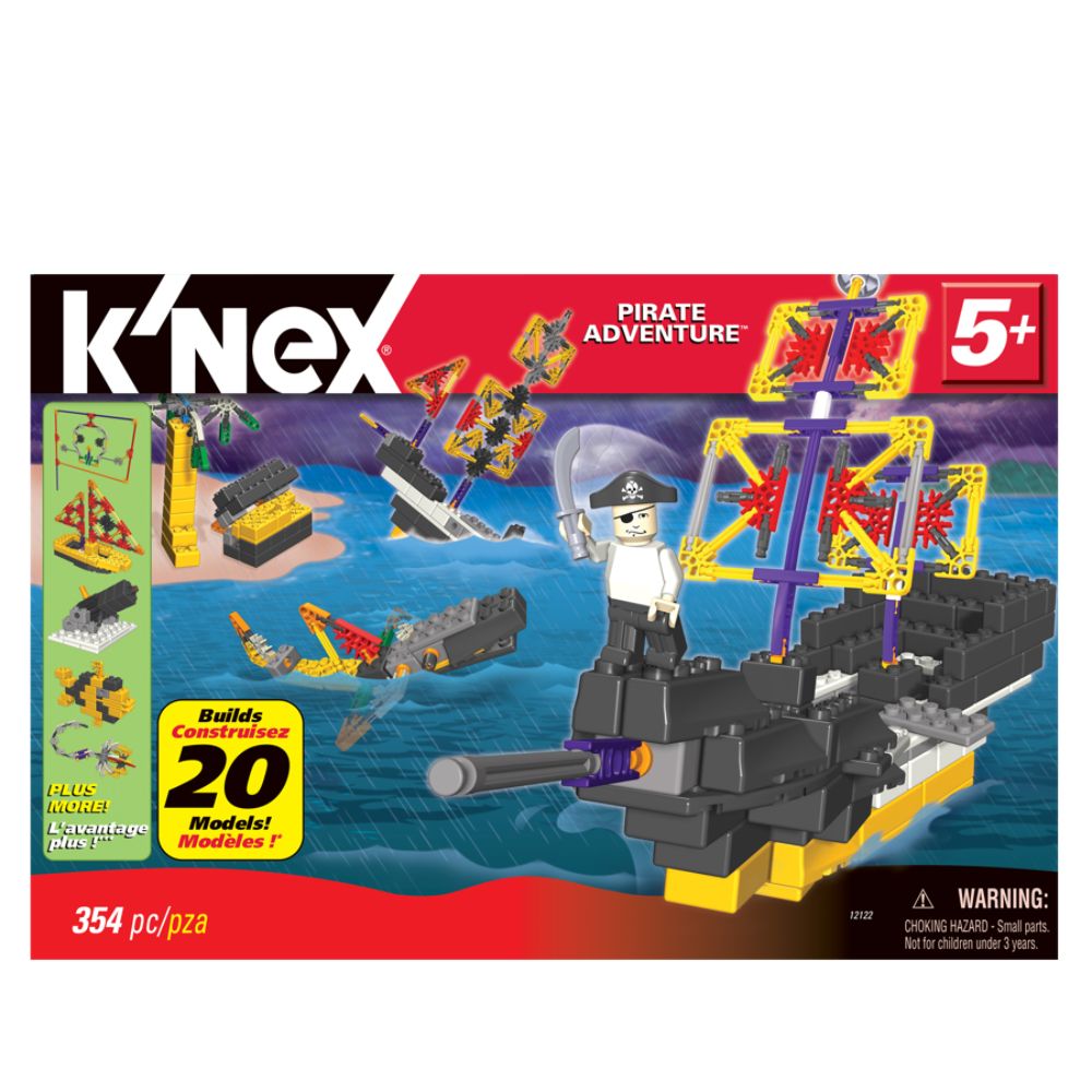 Knex PIRATE ADVENTURE 20 MODEL BUILDING SET at Kmart.com