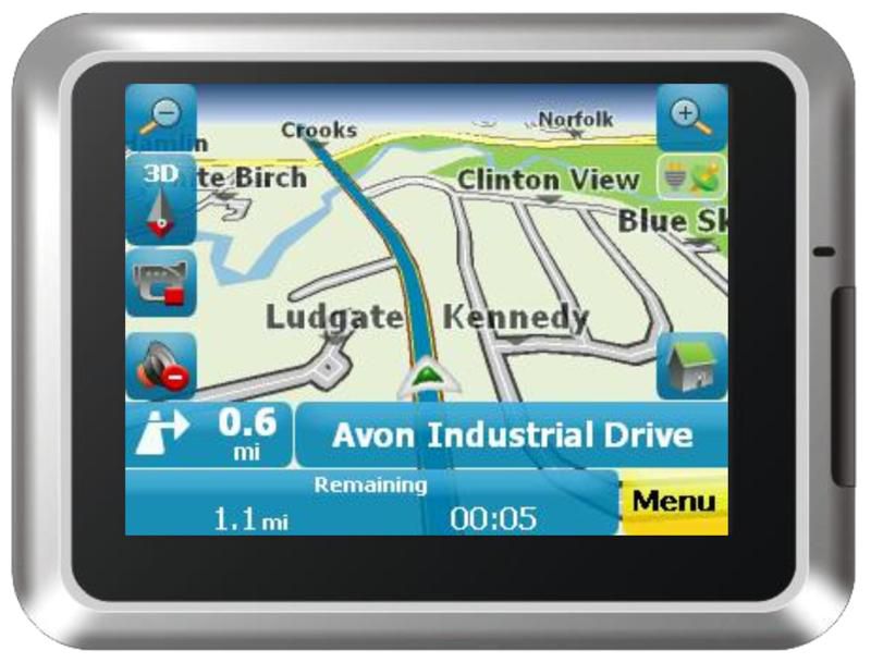 GPS Navigation For Dummies FD350 GPS Navigation System