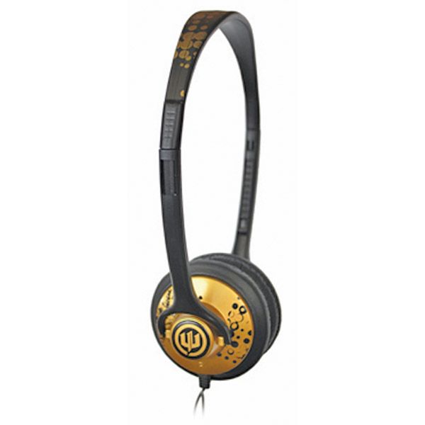 Wicked Gold Chill Lightweight Headphones  WI8001