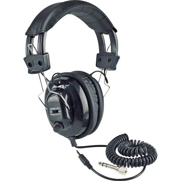 Amplivox Deluxe Stereo Leatherette Headphones With Mono Volume SL1002