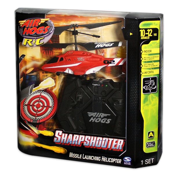 Air Hogs Arh Rdc Red White Stripe Sharp Shooter Ch A Nen 62407