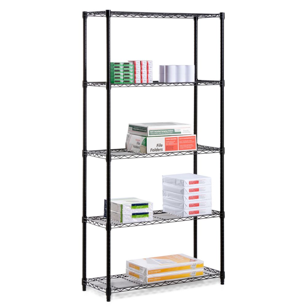 Honey Can Do Five Tier Black Shelving Unit at Sears.com