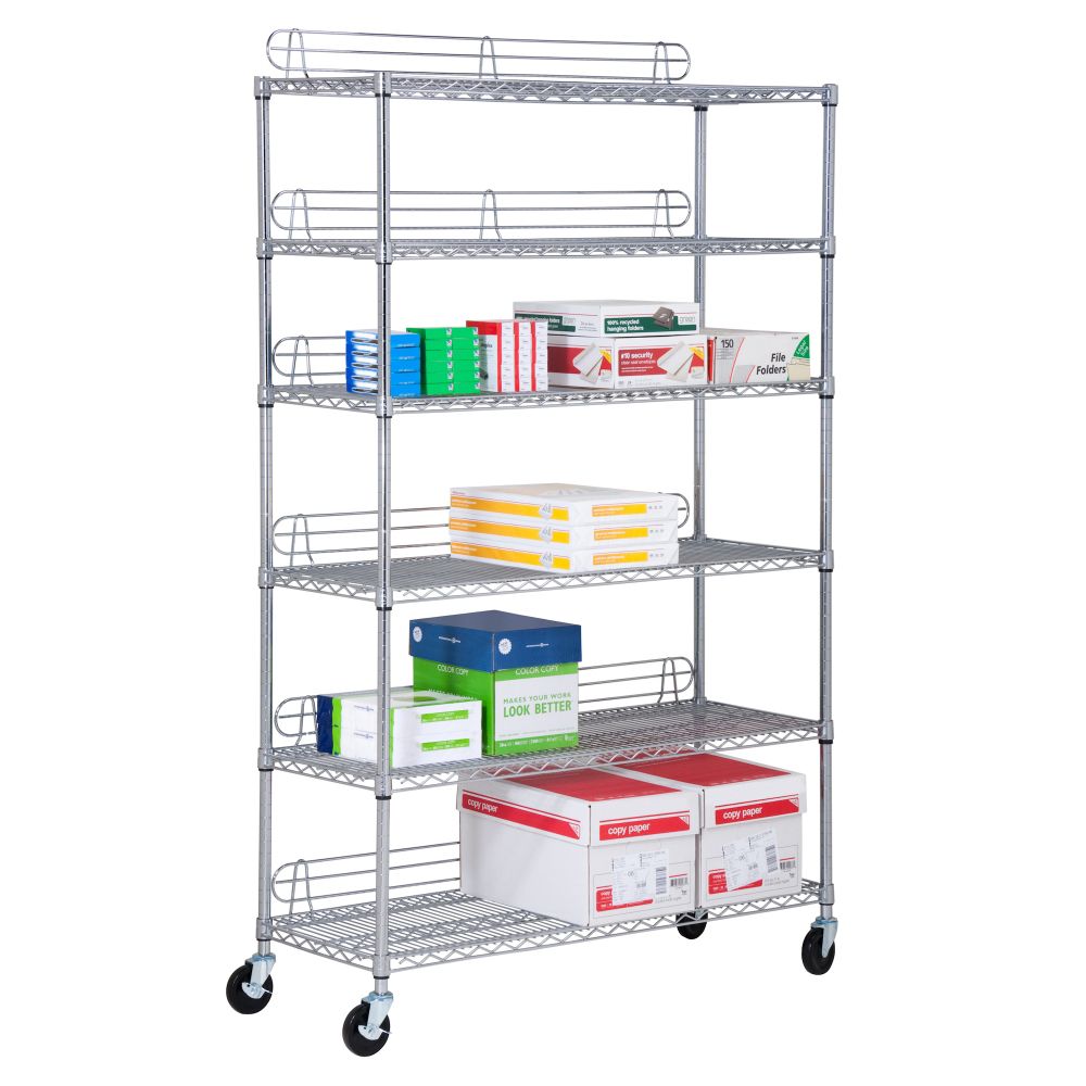 Honey Can Do 6 Tier Chrome Urban Shelving Unit