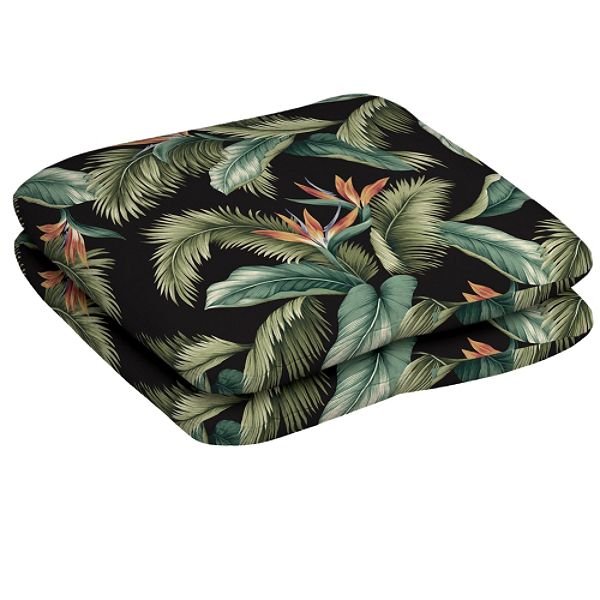 Arden Outdoor Deluxe Seat Pad, Ocean Beach Ebony R560136B-9K2