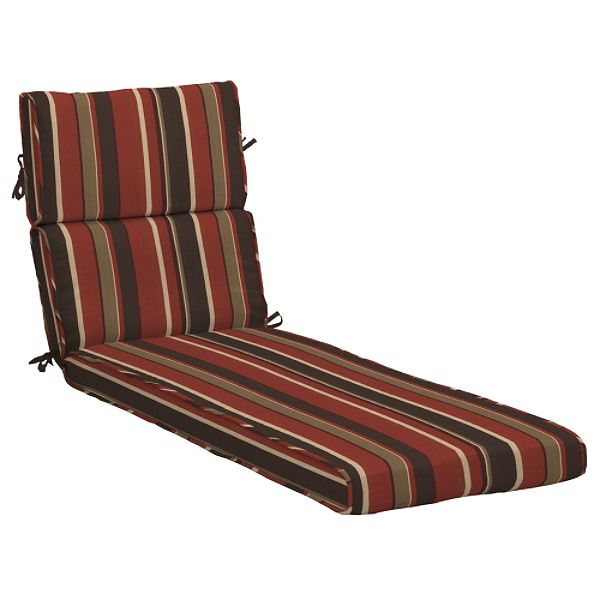 Arden Outdoor Cartridge Chaise Cushion, Monseratt Stripe Y567516B-9K1