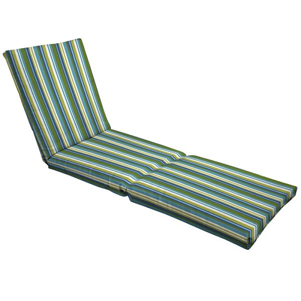Arden Outdoor Chaise Cushion, Cool Beach Stripe JA84745B-9K1