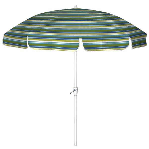 Arden Outdoor 7.5ft Garden Umbrella, Cool Beach Stripe JA84150A-9K1