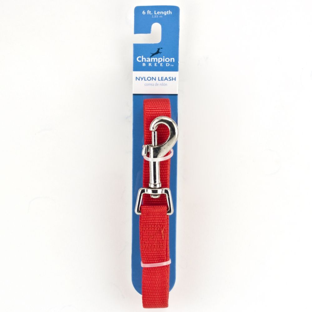 Champion Breed MEDIUM RED DOG LEASH at Kmart.com