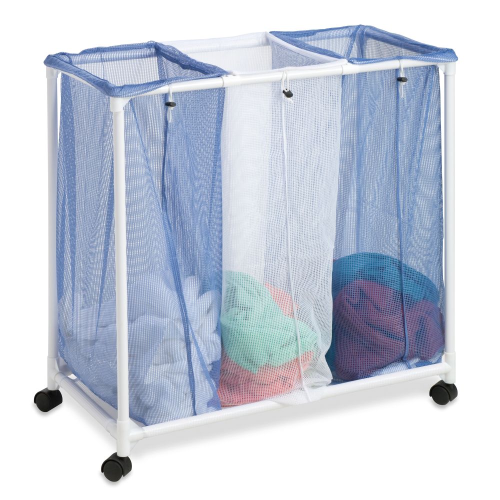 Honey Can Do Hamper - Triple at Kmart.com
