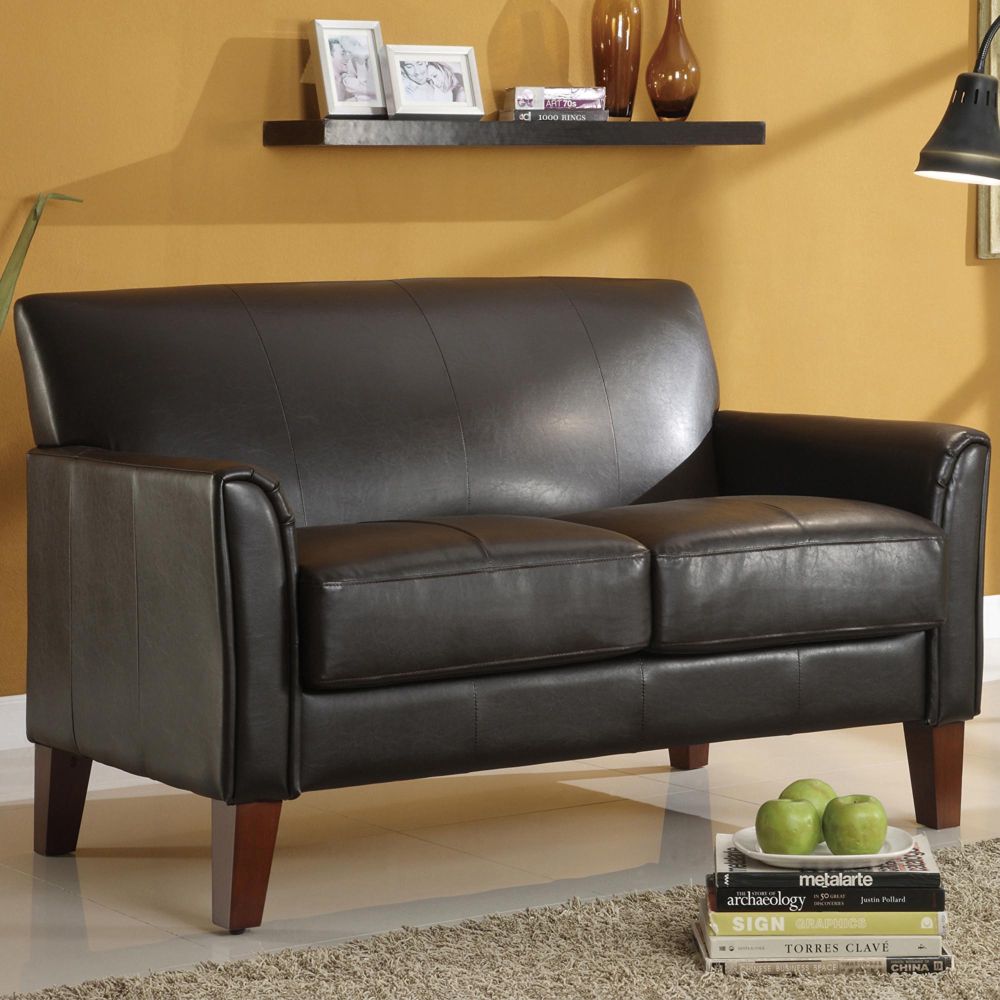 Oxford Creek Mission-style Vinyl Loveseat at Sears.com