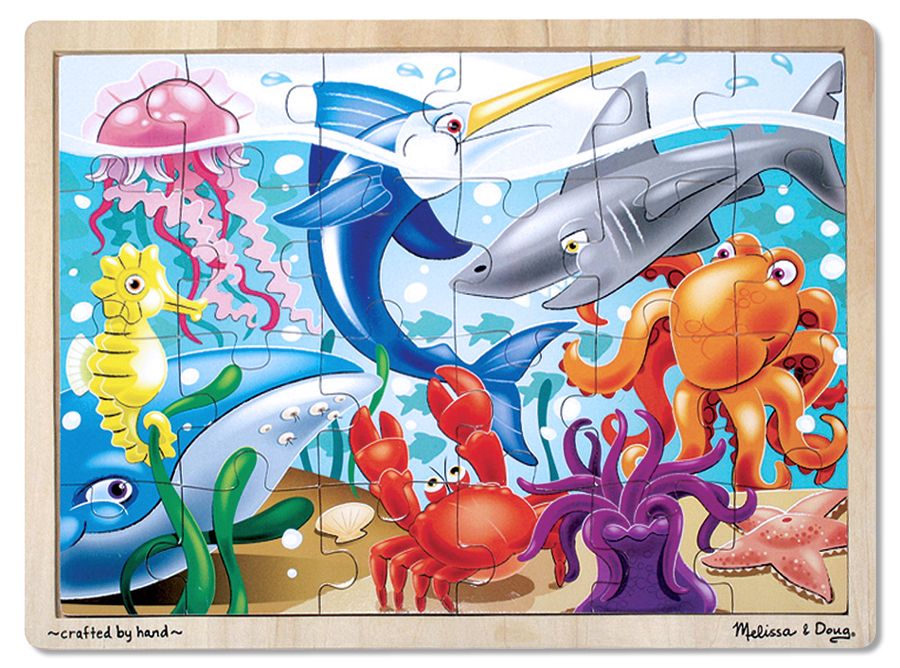 Melissa & Doug Under the Sea Jigsaw (24 pc) at Kmart.com