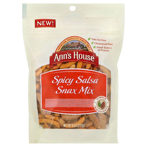 Ann&rsquo;s House Snax Mix, Spicy Salsa - 8 Oz (227 G)      58304