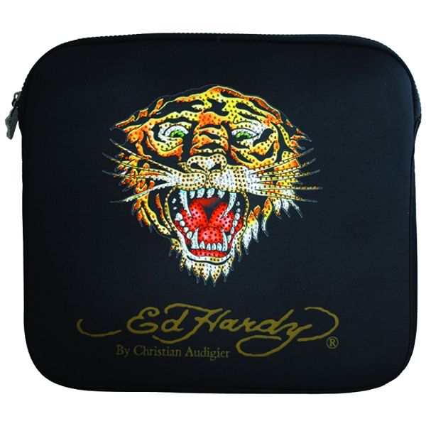 Ed Hardy Bill Tiger Large Notebook Sleeve (16