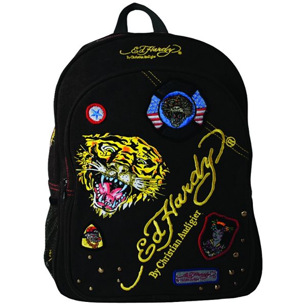 Ed Hardy Ramy Tiger Messenger Bag