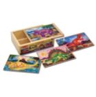 Melissa & Doug Dinosaurs Puzzles in a Box