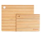 Earthchef by BergHOFF 2 pc Bamboo prep board set