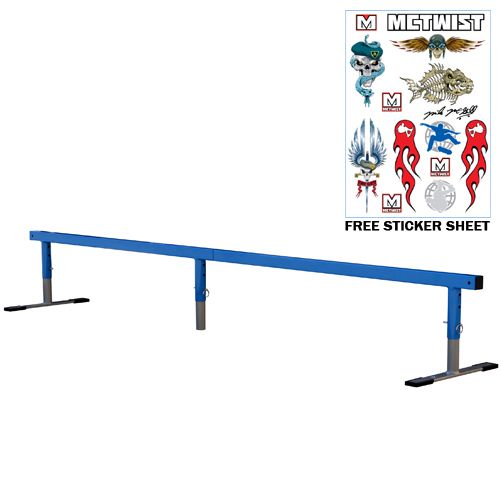 MCTWIST SKATEBOARDING GRIND RAIL 84" LENGTH STRAIGHT SQUARE BAR at Sears.com