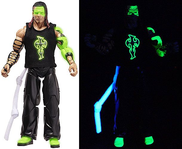 TNA Glow Paint Jeff Hardy Ringside Collectibles Exclusive Toy Wrestling Action Figure at Sears.com