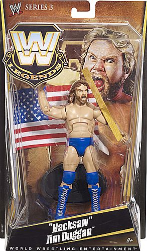 Hacksaw Jim Duggan - WWE Legends 3 Toy Wrestling Action Figure